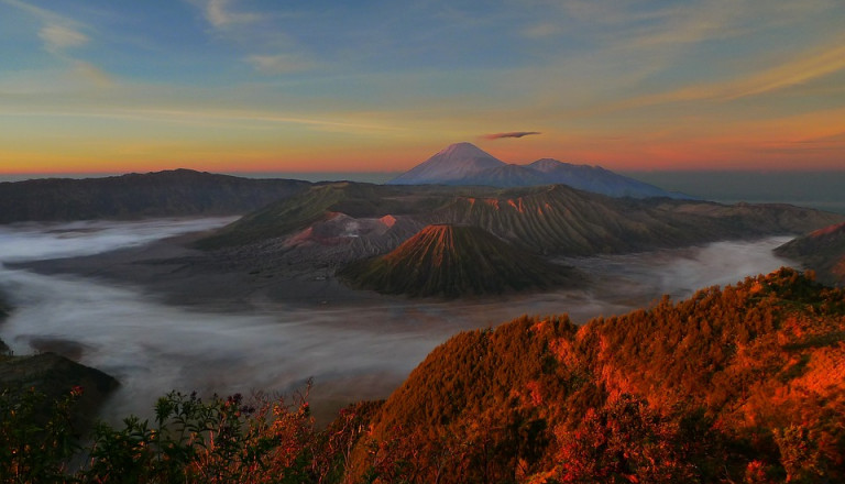 Der Mount Bromo auf Java