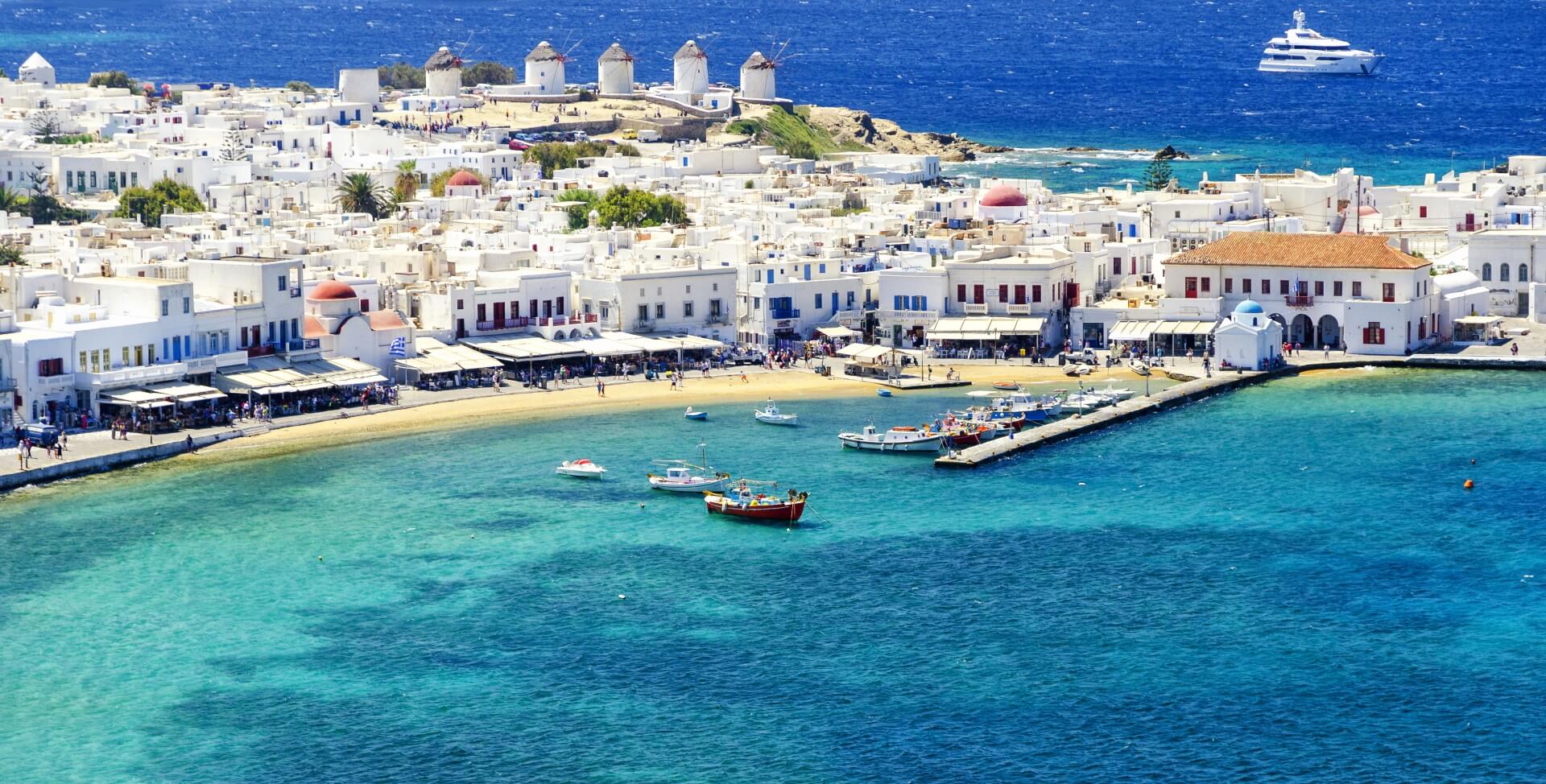 Mykonos Reisen Partyurlaub