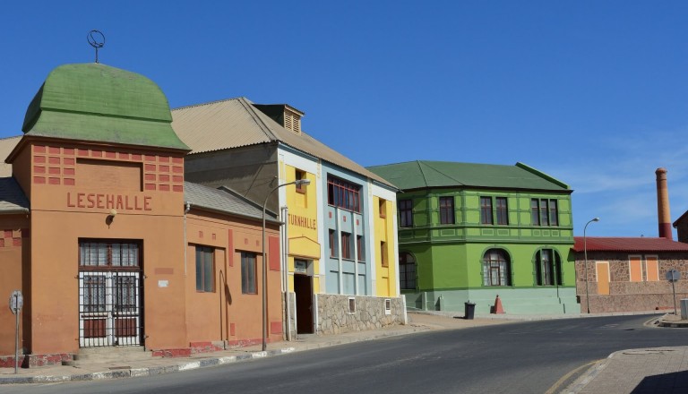 Deutscher Stil in Lüderitz Namibia