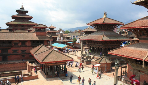 Der Durbar Square in Kathmandu, Nepal