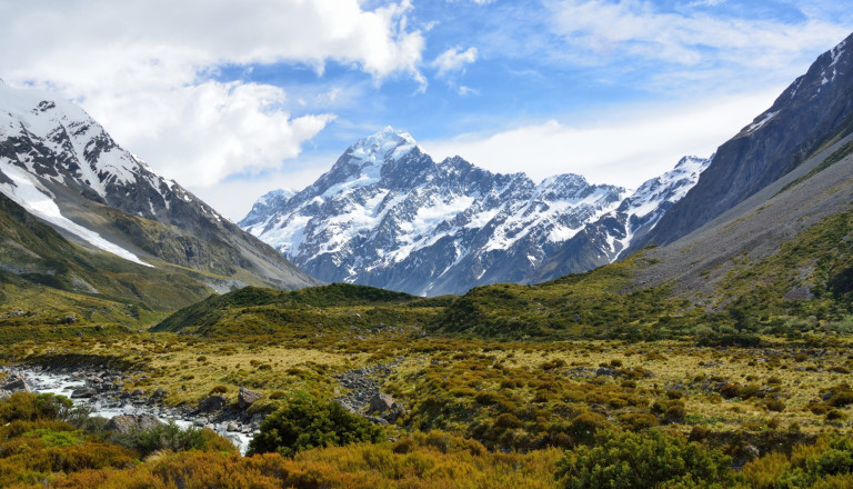 Neuseeland Natur Mount Cook