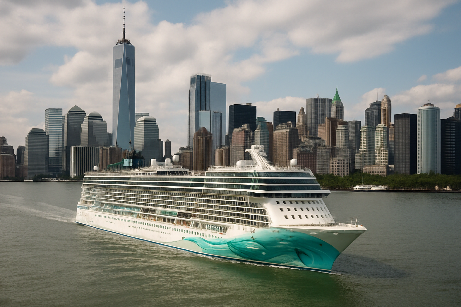 Neues Kreuzfahrtschiff auf dem Hudson River & Norwegian Aqua ab New York: Die besten Routen 2026