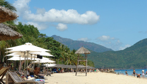Nha Trang Beach in Vietnam