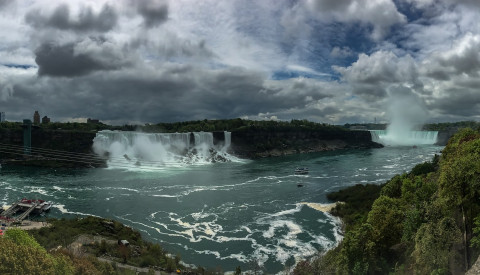 Die Niagara Fälle in Kanada.