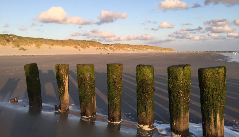 Die Wattinsel Ameland in den Niederlanden