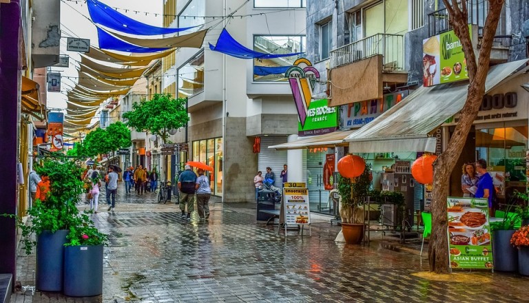 Shoppen und Bummeln in Nikosia.