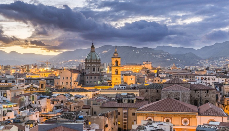 Blick auf Palermo