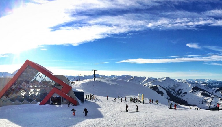 Skigebiete in Kitzbühel, Österreich Skiurlaub.