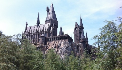 Hogwarts im Universal Freizeitpark von Orlando.