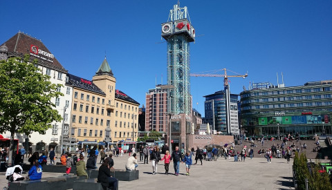 Innenstadt von Oslo