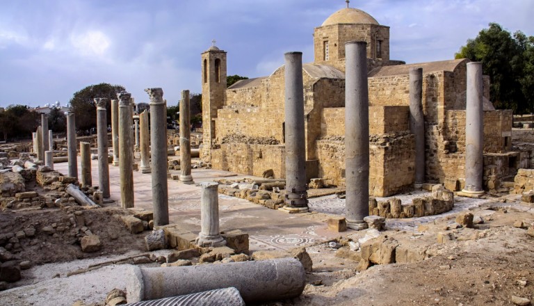 Der Archäologische Park von Paphos.