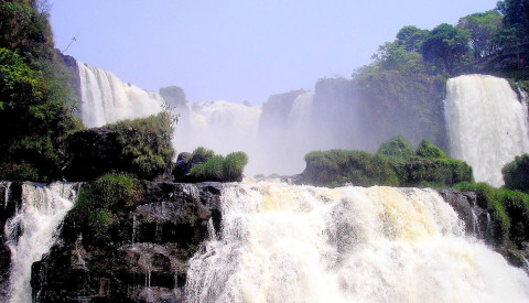 Saltos del Monday in Paraguay