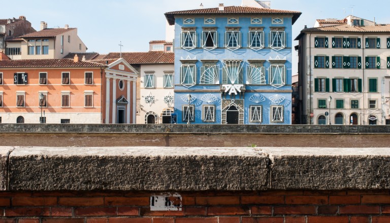 Der Palazzo Blu in Pisa Kultur