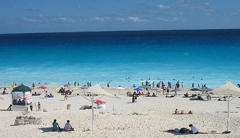Schwimmen sie mit Delfinen am Playa Delfines in Cancún!