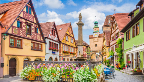 Rothenburg ob der Tauber Plönlein