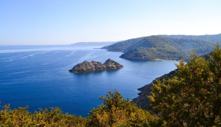 Der Nationalpark Port-Cros in Frankreich.