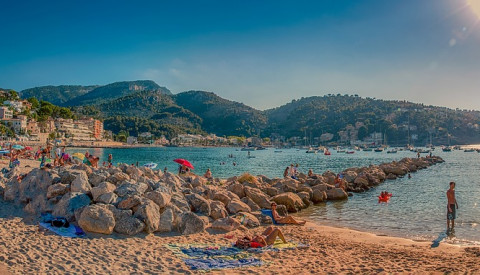 Familienfreundliche Hotels finden sich überall auf Mallorca, wie hier in Soller.