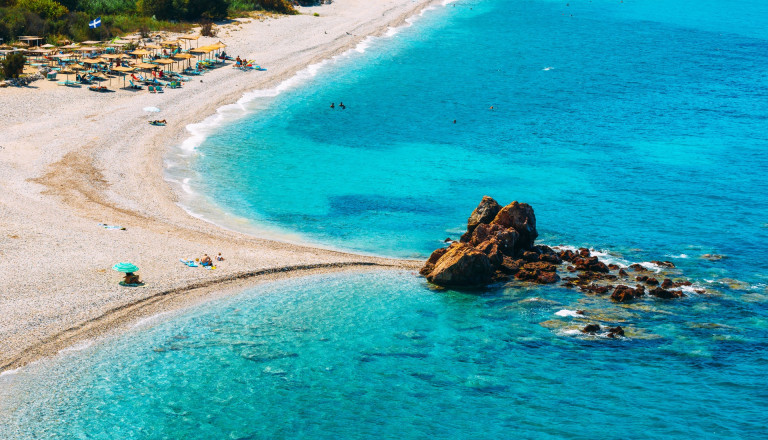 Potami Beach auf Samos