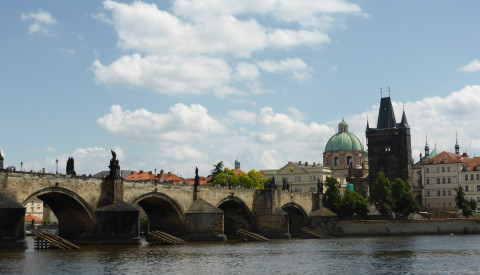 Die Karlsbrücke in Prag