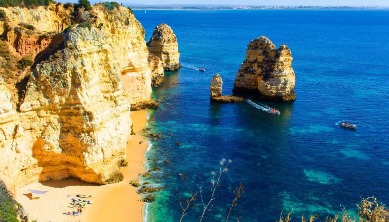 Praia de Marinha Portugal algarve