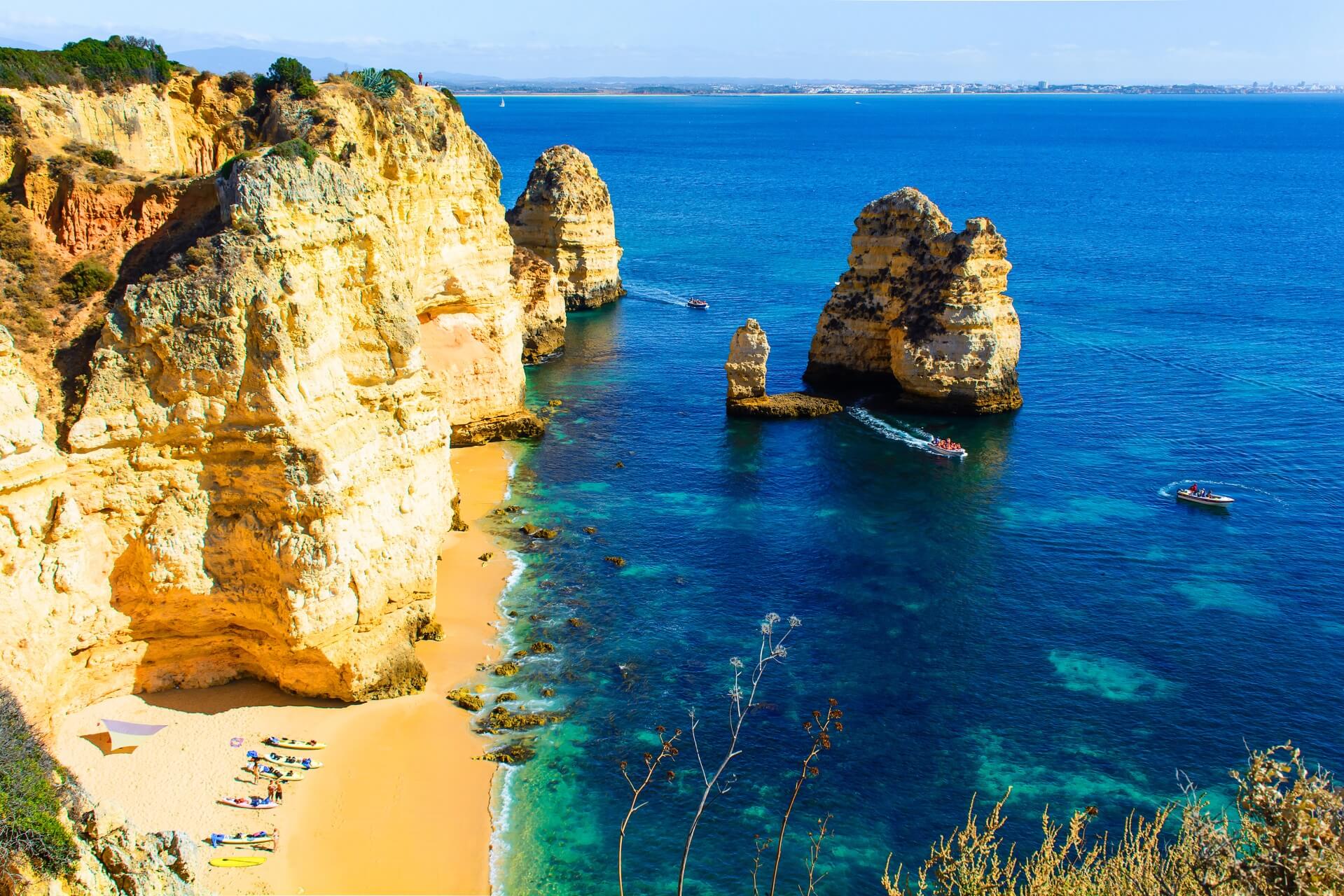 Praia de Marinha Portugal algarve