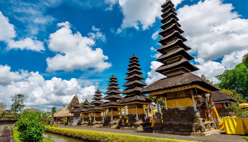 Pura Taman Ayun Temple in Bali, indonesia.