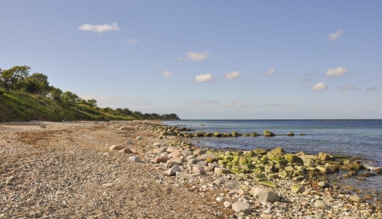 Die Küste bei Puttgarden auf Fehmarn.