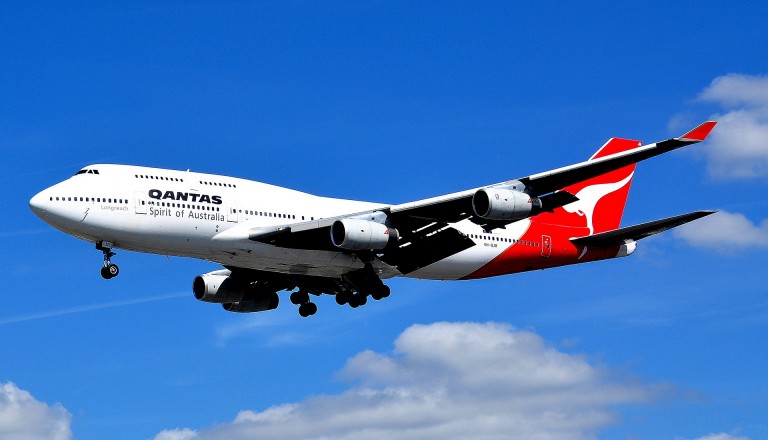 Qantas Flugzeug