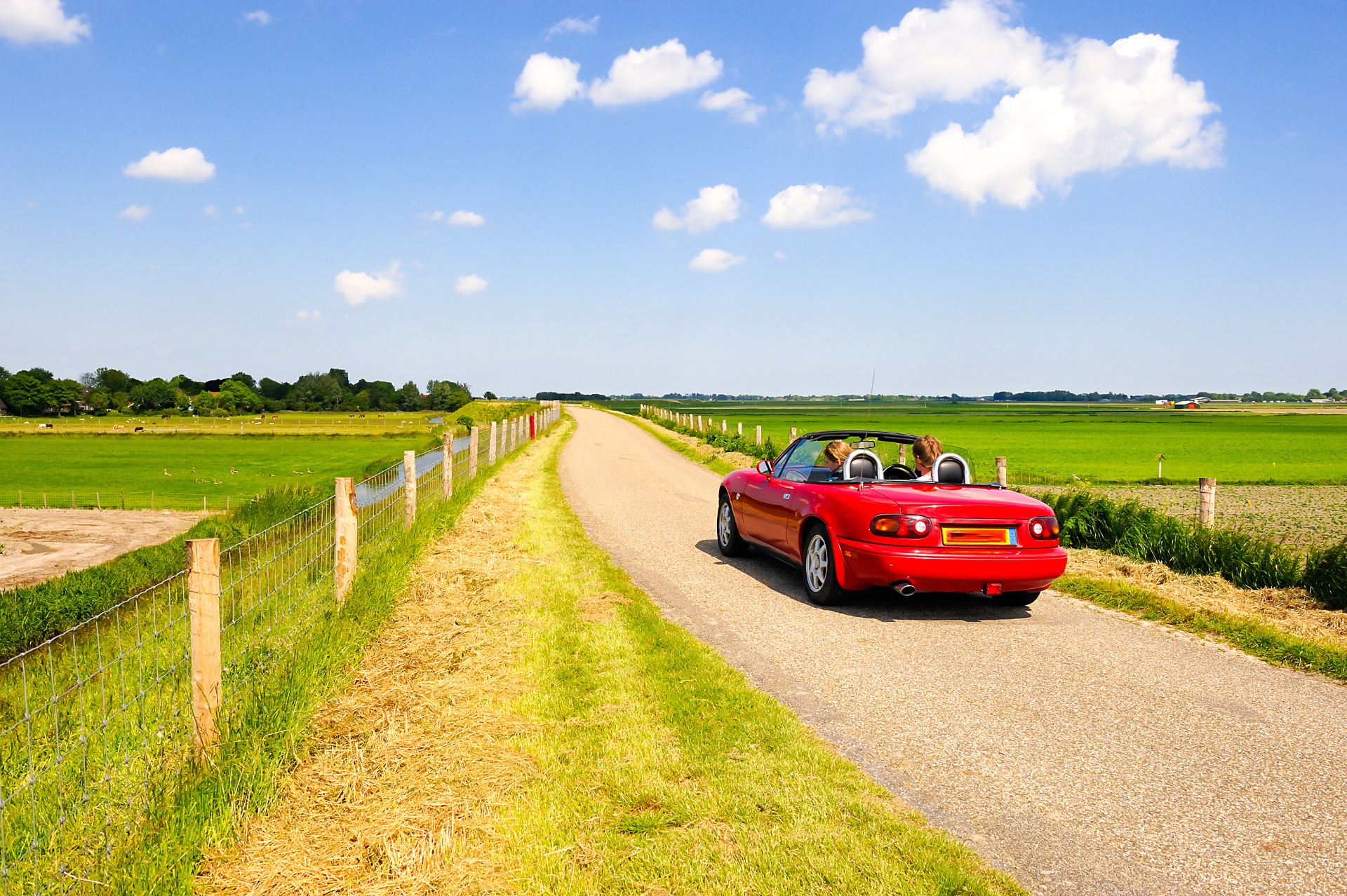 red car