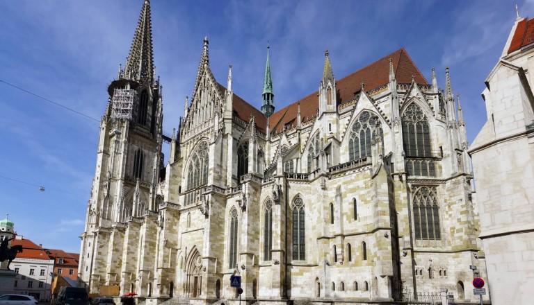 Der Regensburger Dom St. Peter.