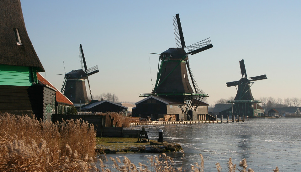 Niederlande, Holland Windmühlen