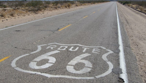 Den Spirit der legendären Route 66 kann man auch ohne Harley spüren.