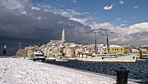 Rovinj im Winter