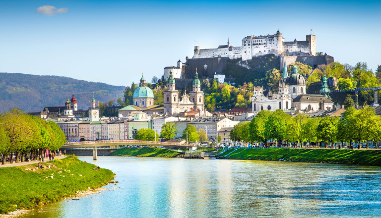 Salzburg Österreich Burg