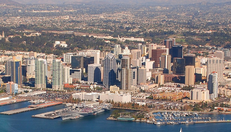 Städteriesen nach San Diego