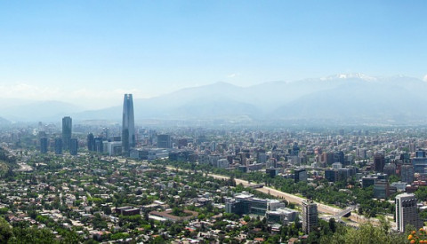 Hauptstadt Santiago de Chile