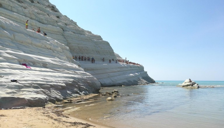 Scala dei Turchi Sizilien