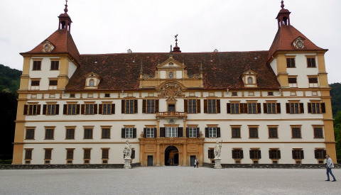 Das Schloss Eggenberg in Graz