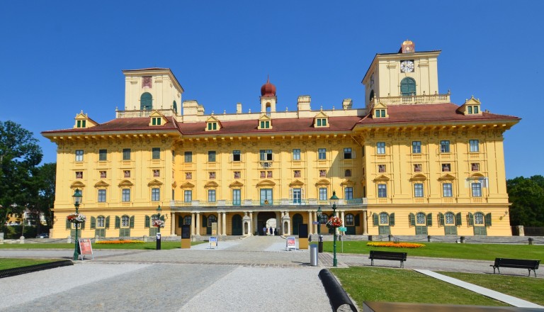 Das Schloss Esterházy in Eisenstadt.