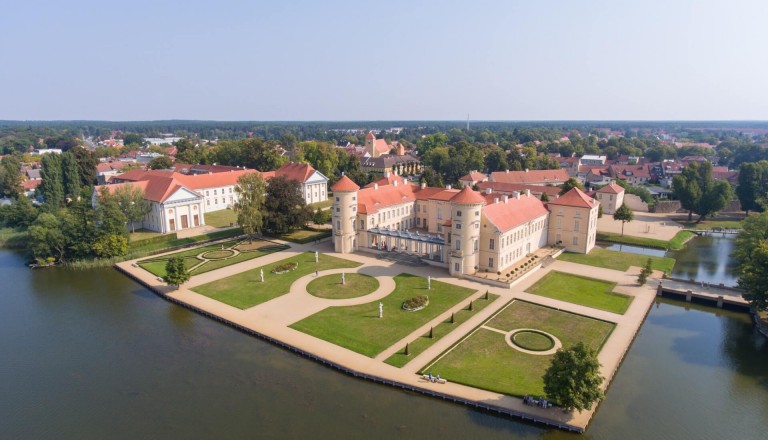 Das Schloss Rheinsberg.