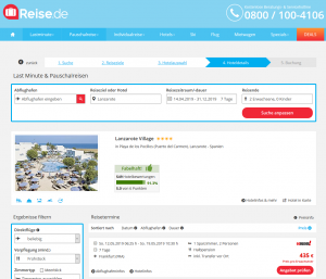 Screenshot Lanzarote Deal Lanzarote Village