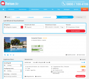 Screenshot Mallorca Deal Hotel Canyamel Classic