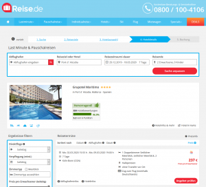 Screenshot Mallorca Deal Grupotel Maritimo