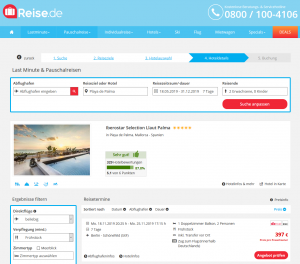 Screenshot Mallorca Deal Iberostar Selection Llaut Palma