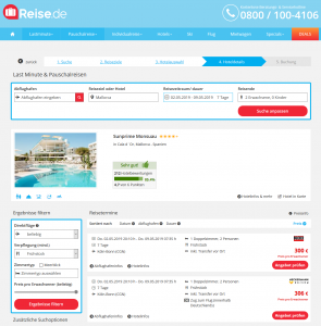 Screenshot Mallorca Deal Sunprime Monsuau