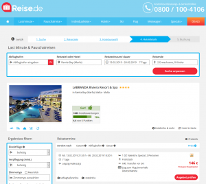 Screenshot Malta Deal LABRANDA Riviera Resort & Spa