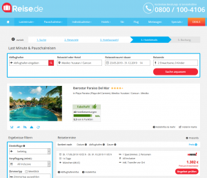 Screenshot Mexiko Deal 4,5* Iberostar Paraiso del Mar