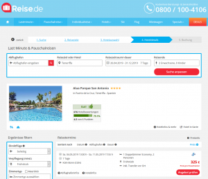 Screenshot Teneriffa Deal 4* Alua Parque San Antonio