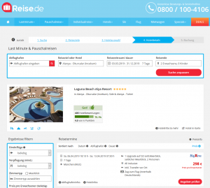 Screenshot Türkei Deal 5* Laguna Beach Alya Resort