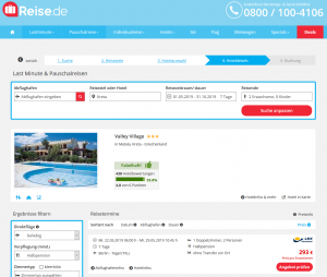 Screenshot Kreta Deal Hotel Valley Village